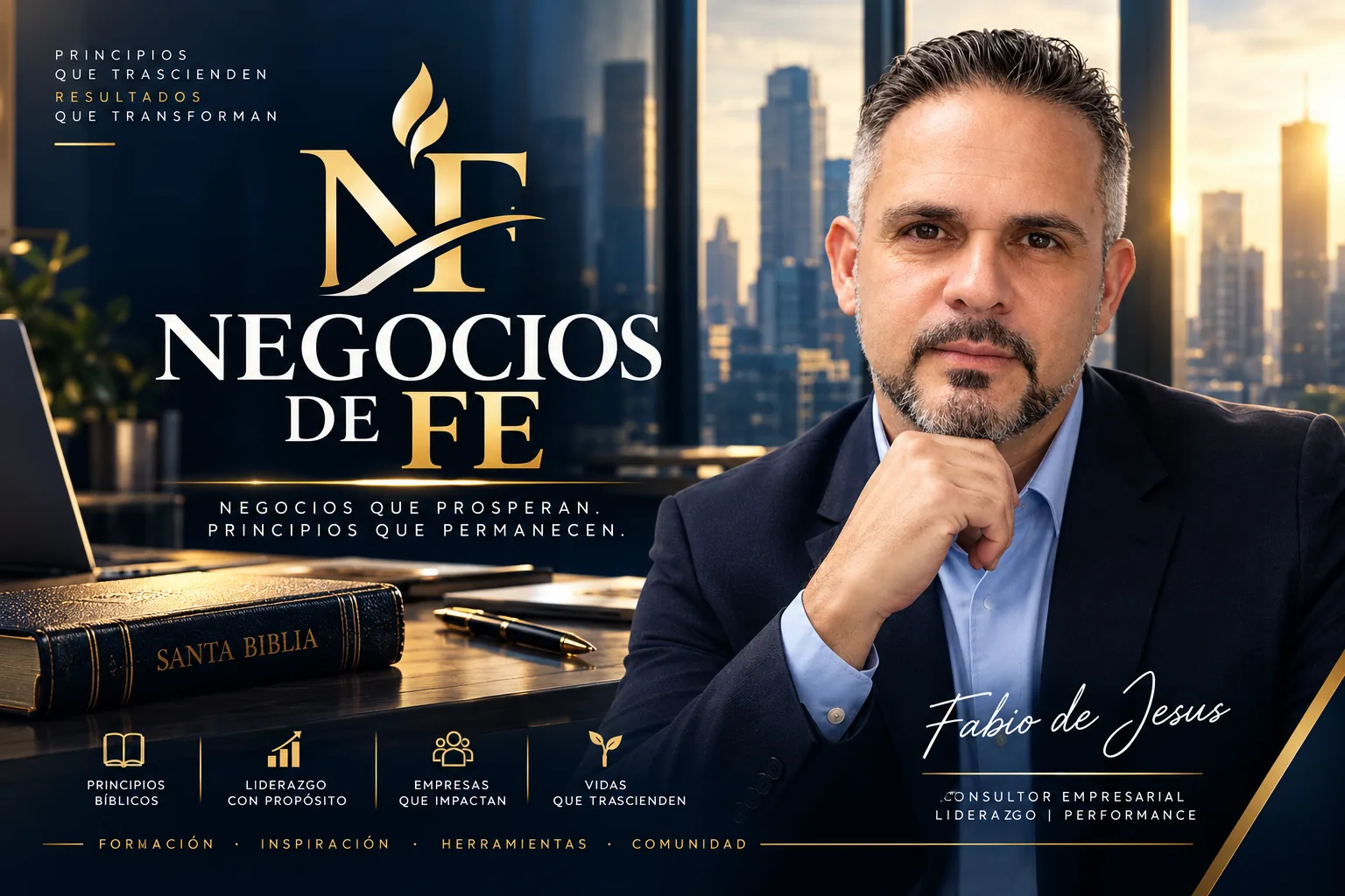 Negocios de Fe — Fabio de Jesus, principios que trascienden, resultados que transforman